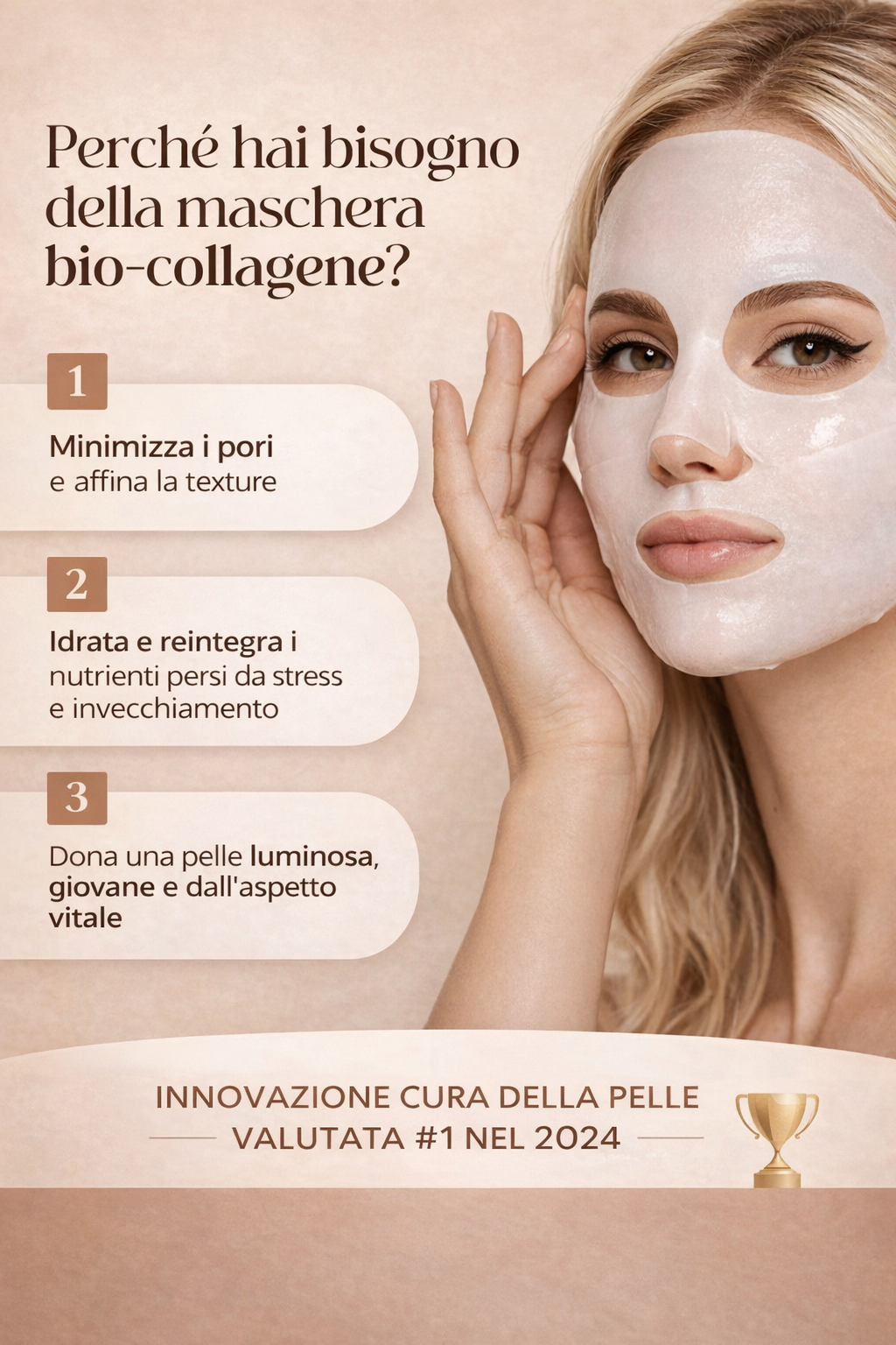 NOVEA MILANO® - MASCHERA AL COLLAGENE