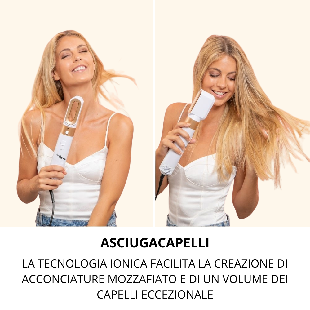 NOVEA MILANO® – Styler per capelli multifunzione 5-in-1 + E-book OMAGGIO