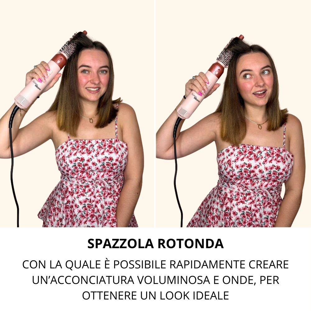 NOVEA MILANO® – Styler per capelli multifunzione 5-in-1 + E-book OMAGGIO