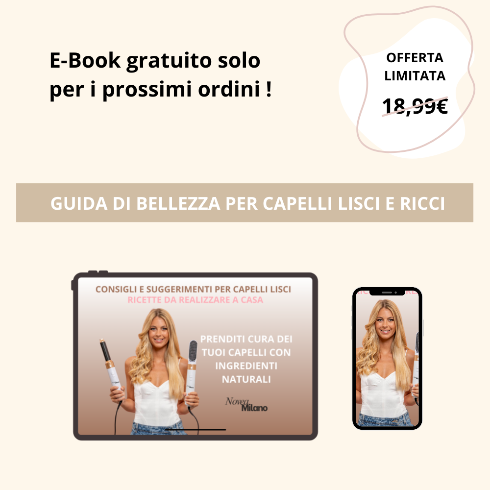 NOVEA MILANO® – Styler per capelli multifunzione 5-in-1 + E-book OMAGGIO