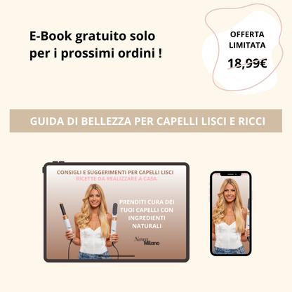 NOVEA MILANO® – Styler per capelli multifunzione 5-in-1 + E-book OMAGGIO