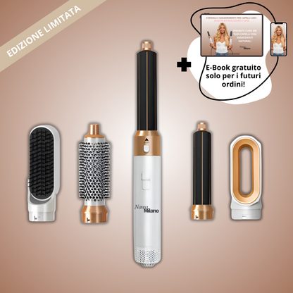 NOVEA MILANO® – Styler per capelli multifunzione 5-in-1 + E-book OMAGGIO