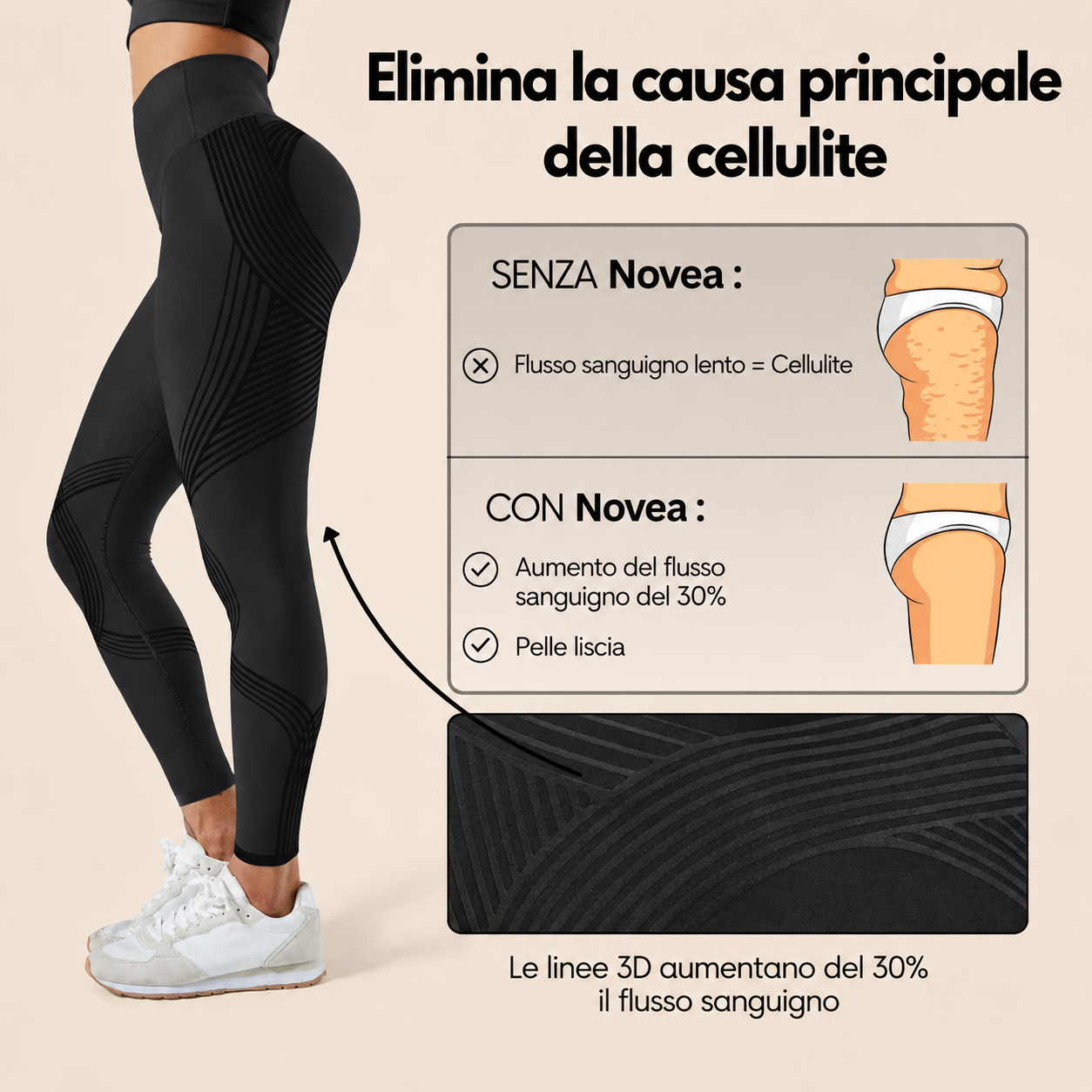 Leggings Anticellulite Novea