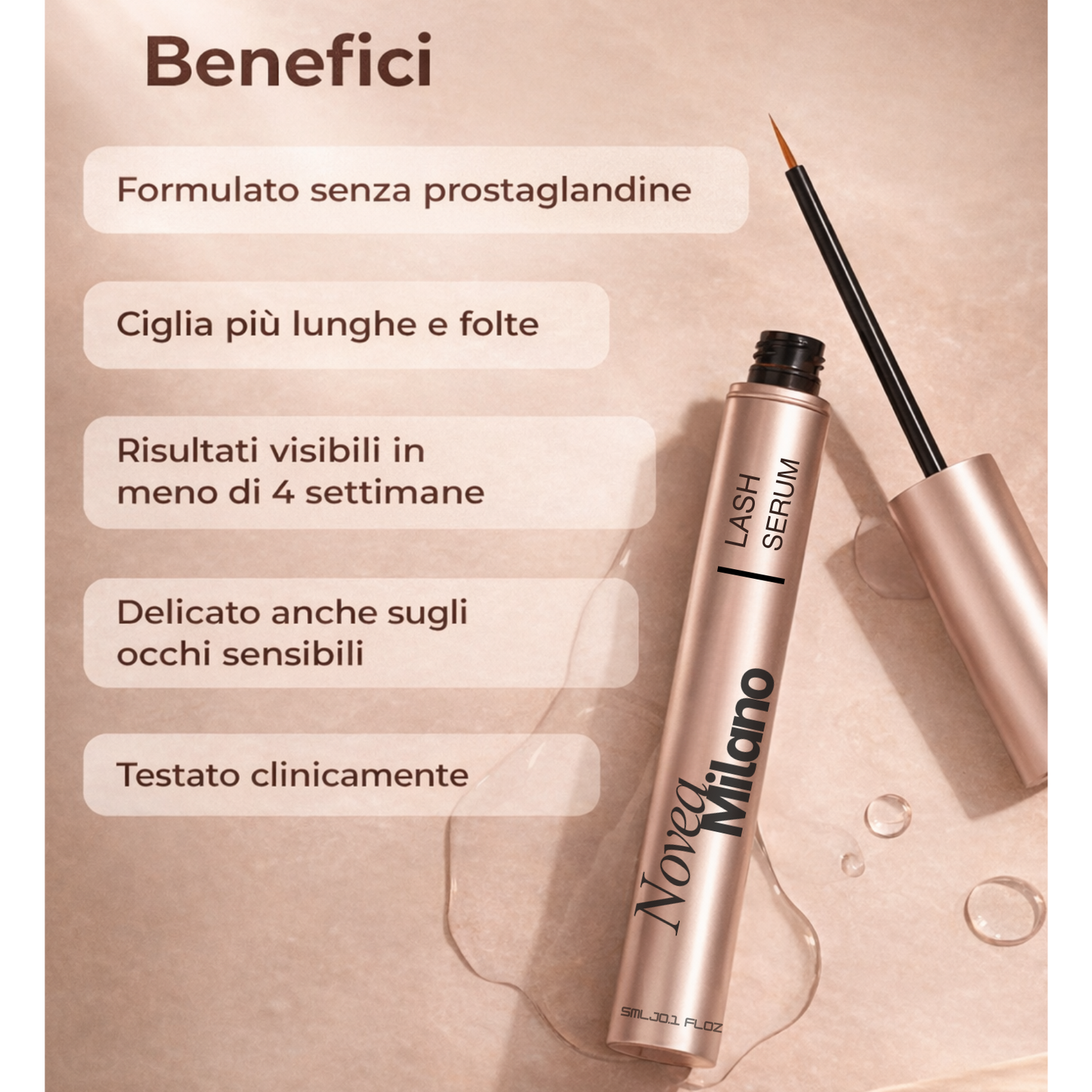 NOVEA MILANO LASH SERUM