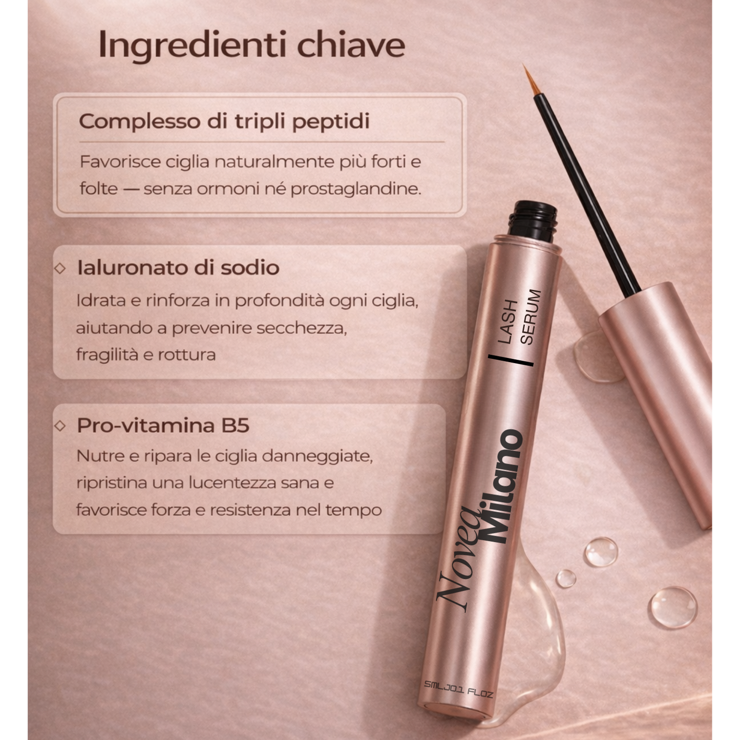 NOVEA MILANO LASH SERUM