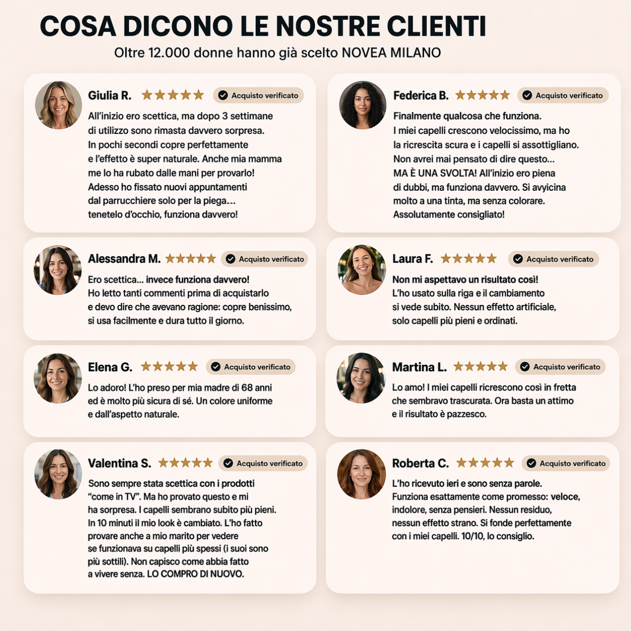 Copertura istantanea di radici e capelli grigi