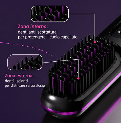 Spazzola Novea per Capelli Corti