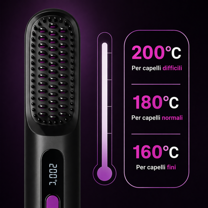Spazzola Novea per Capelli Corti