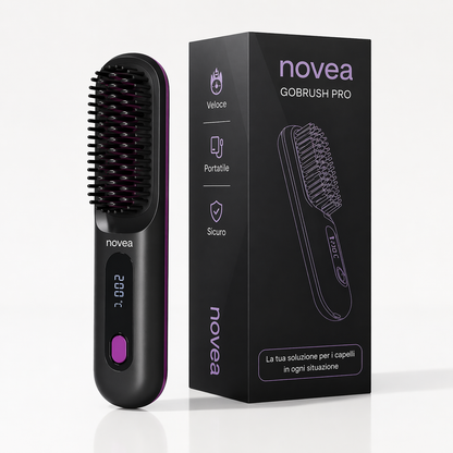 Spazzola Novea per Capelli Corti