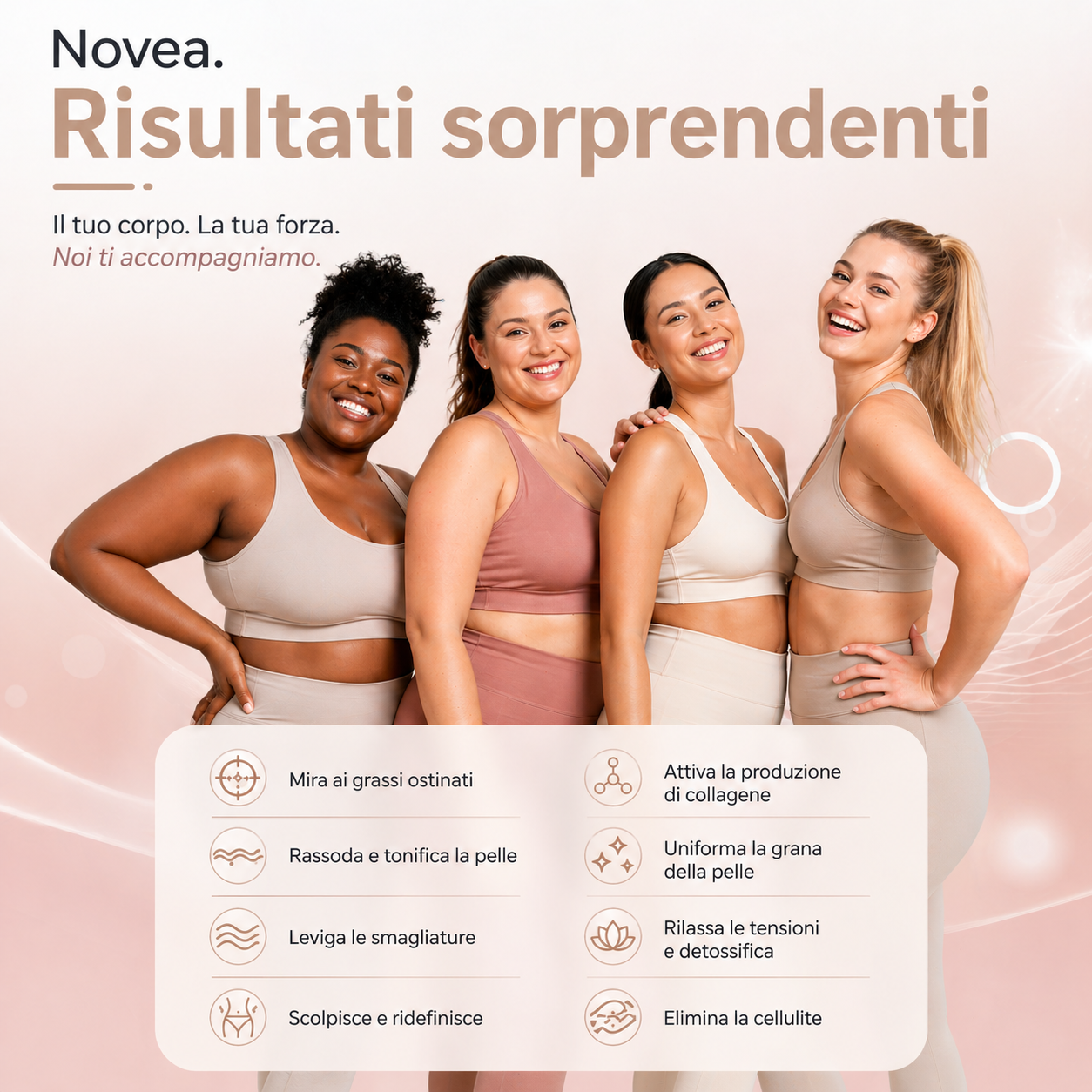 Novea - Massaggiatore Anti-Cellulite