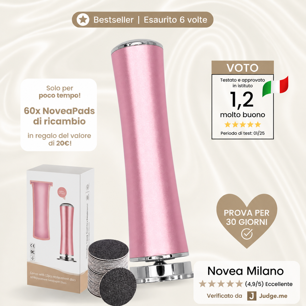 Novea - Kit Bellezza Piedi