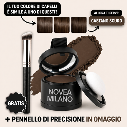 Copertura istantanea di radici e capelli grigi