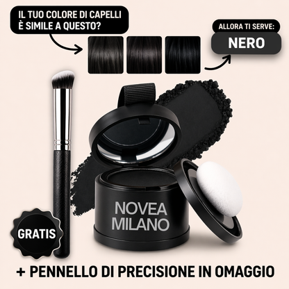 Copertura istantanea di radici e capelli grigi